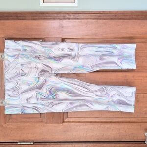 Athleta Capri Lengrh Marble Swirl Leggings